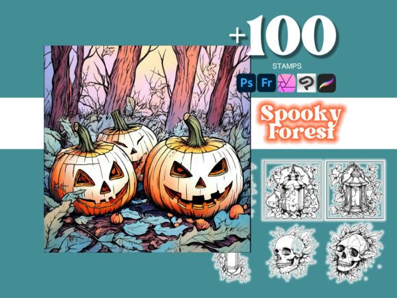100 Spooky Forest Photoshop: Strategic Asset Integration for Visual Storytelling