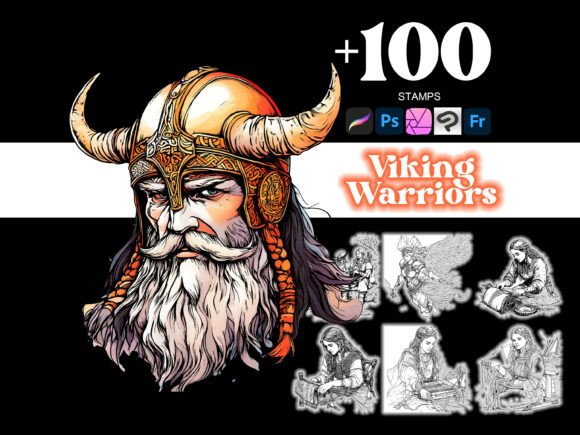 100 Viking Warriors Procreate: A Game-Changer for Digital Artists and Designers