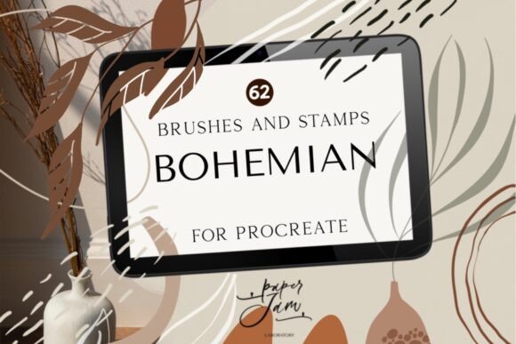 Bohemian Procreate Stamp & Brush Set Guide