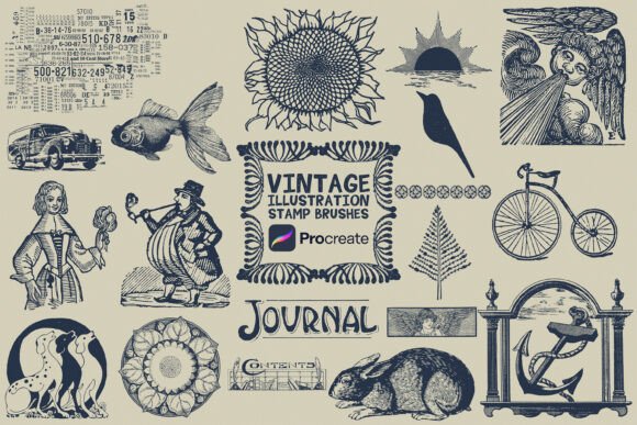 Maximizing the Free Procreate Vintage Stamps Brush Set for Professional Results